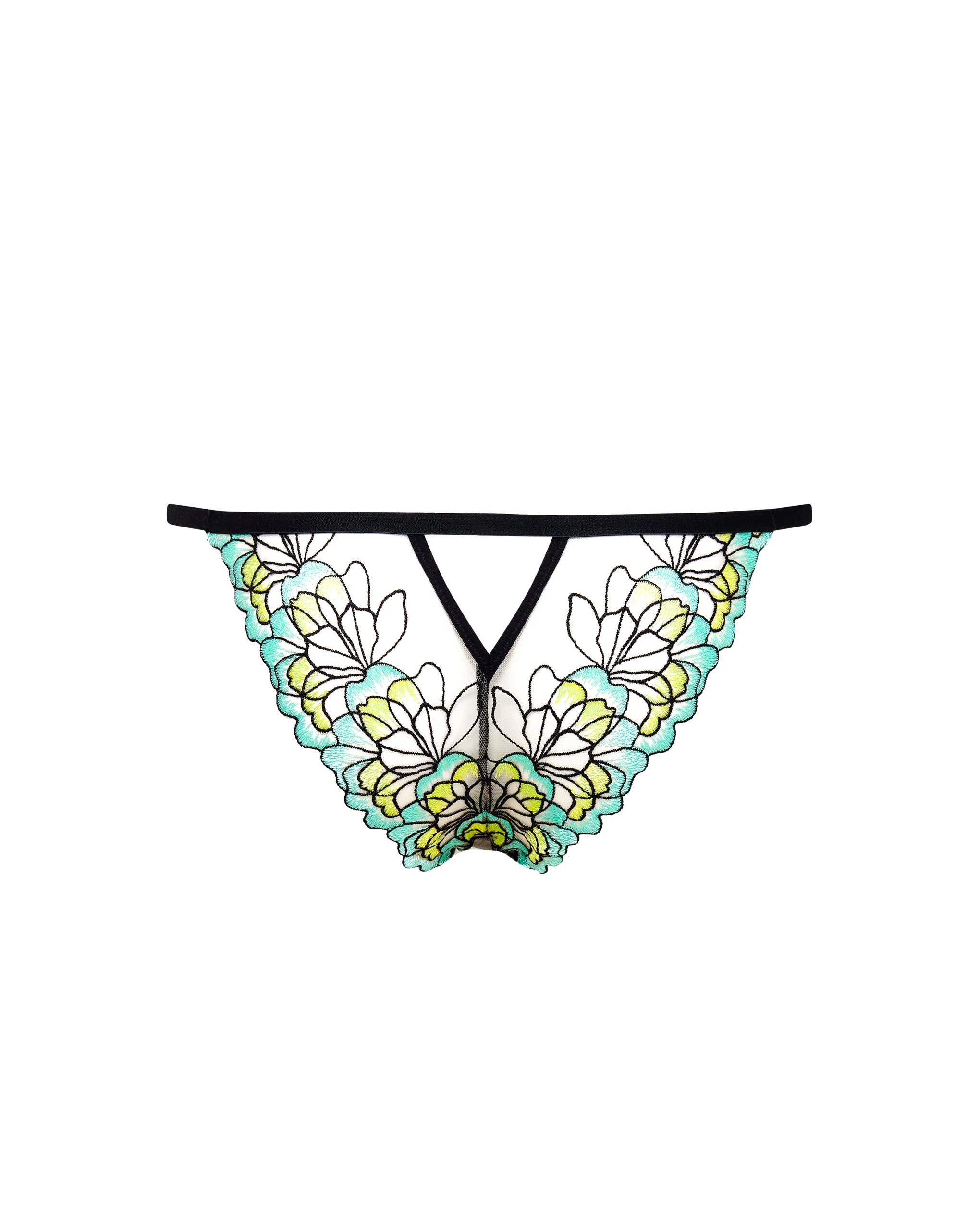 Serena Brief Mint/Lemon/Black - Image 6