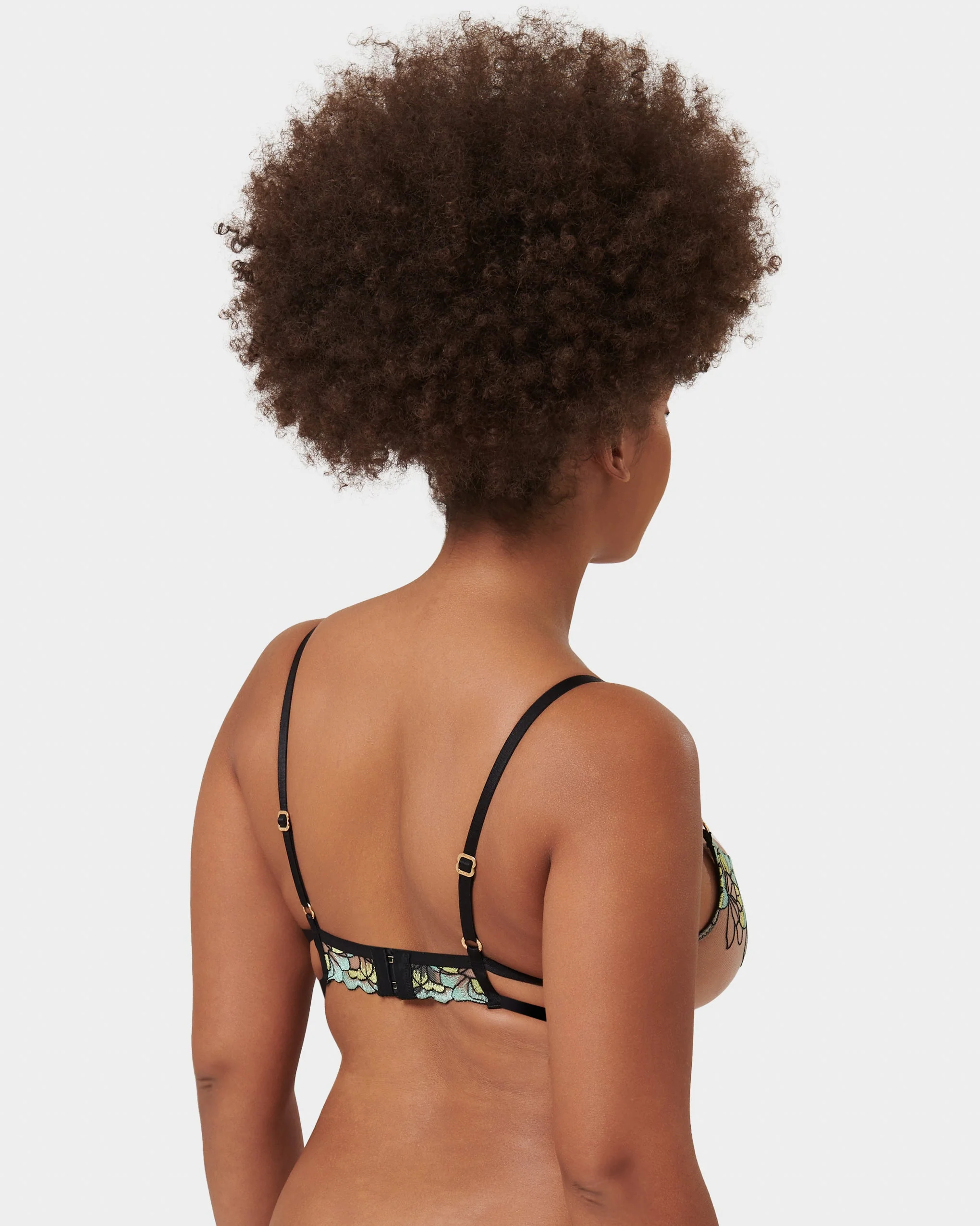 Serena Wired Bra Mint/Lemon/Black - Image 10