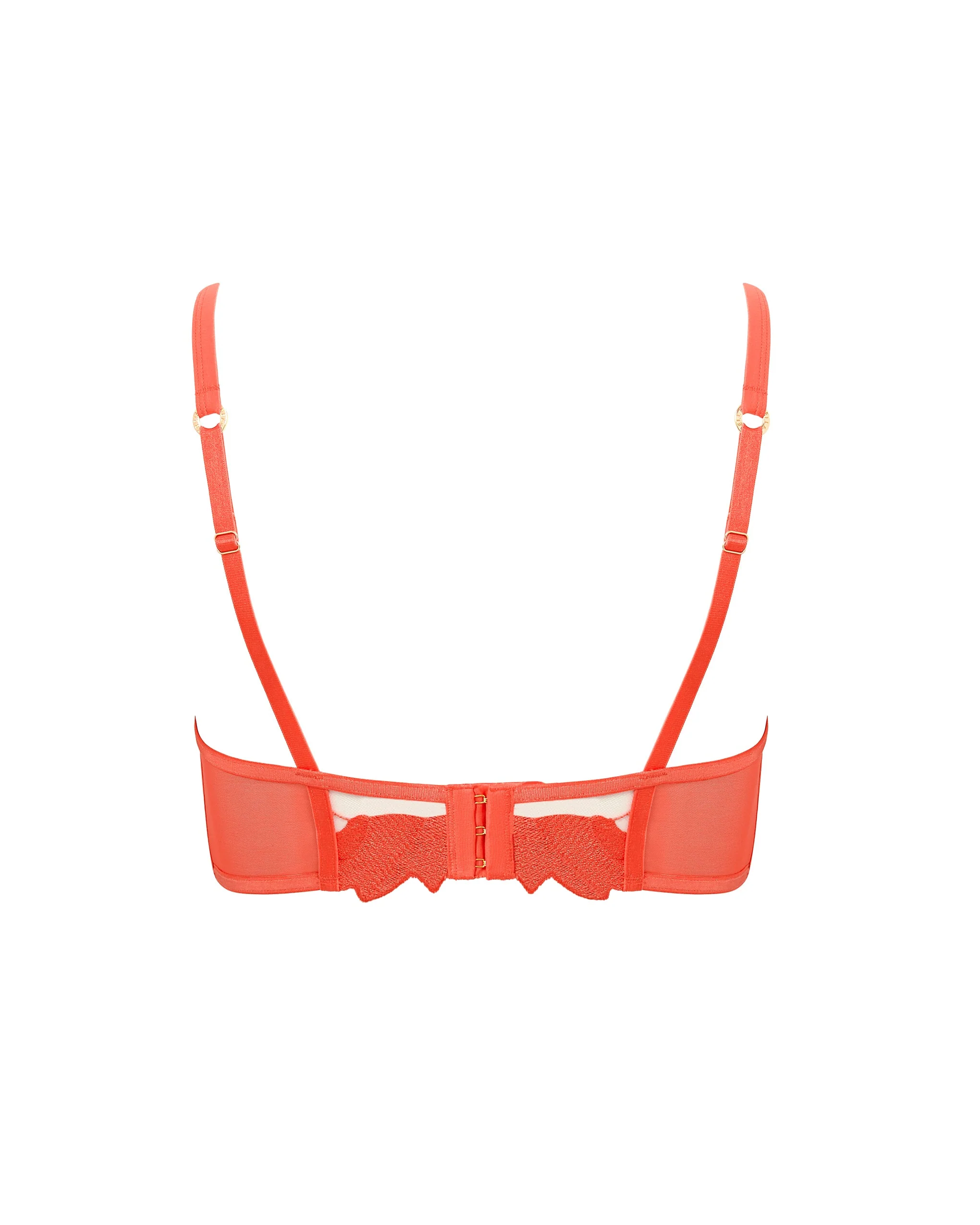 Serenity Longline Bra Coral - Image 6