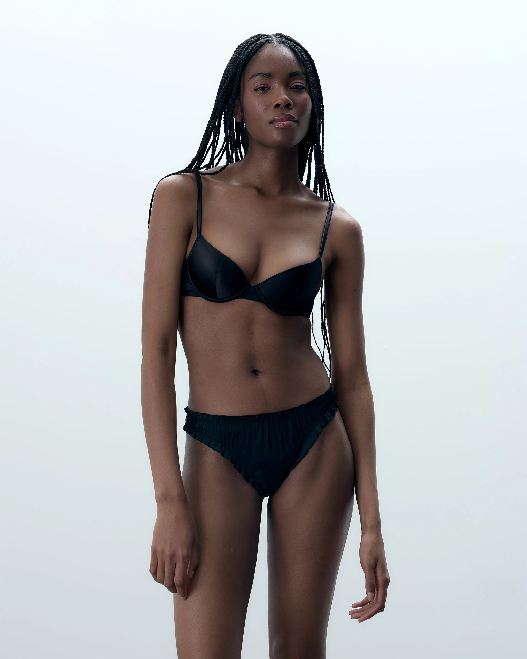Set: Verona Bra & Gifting Thong Set Black