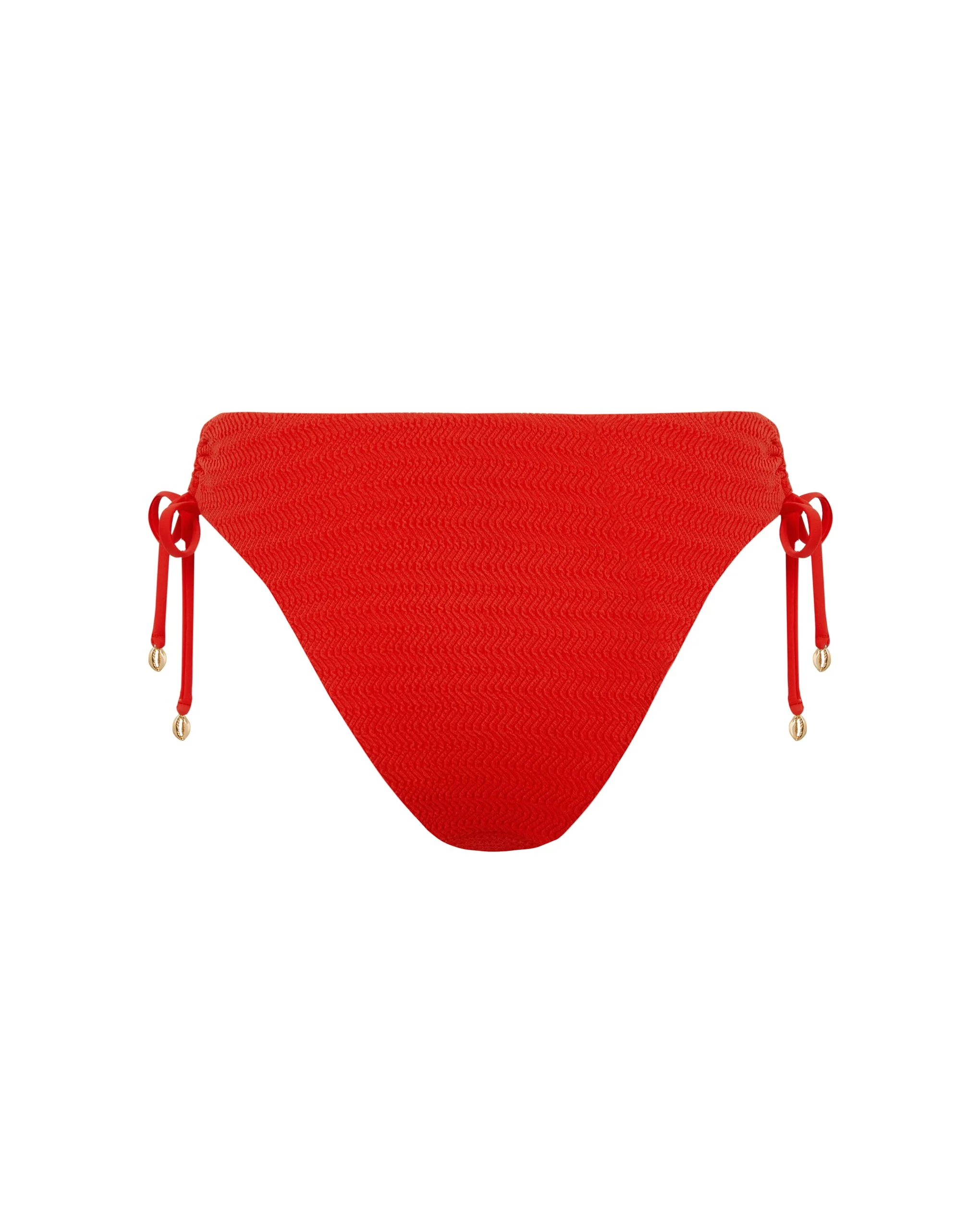 Shala High-Waist Bikini Brief Red - Image 6