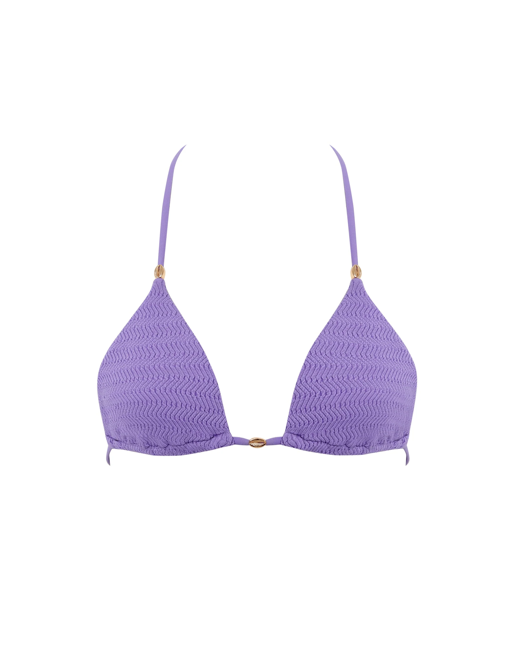 Shala Triangle Bikini Top Lilac - Image 5