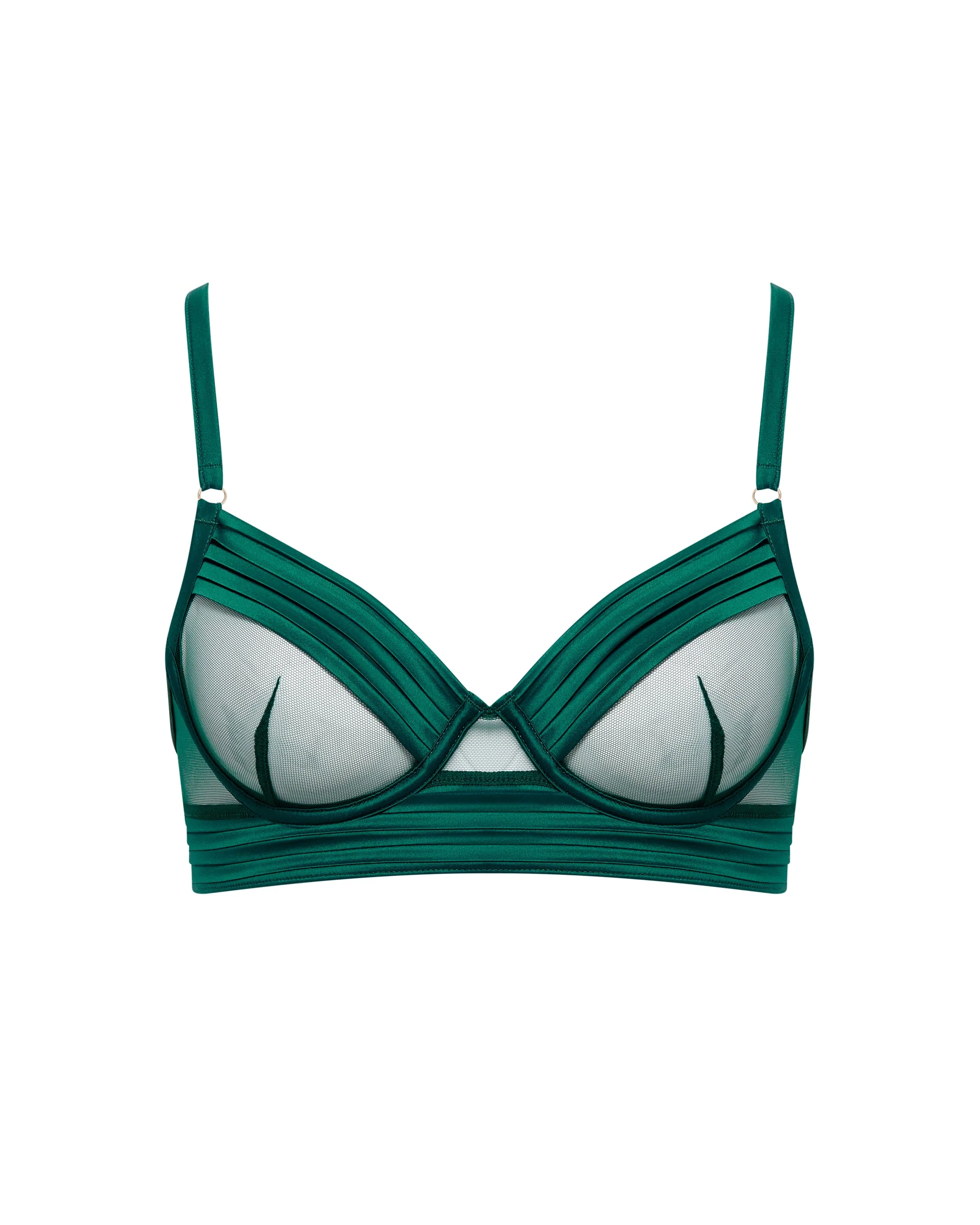 Stephanie Wired Bra Botanical Garden Green - Image 5