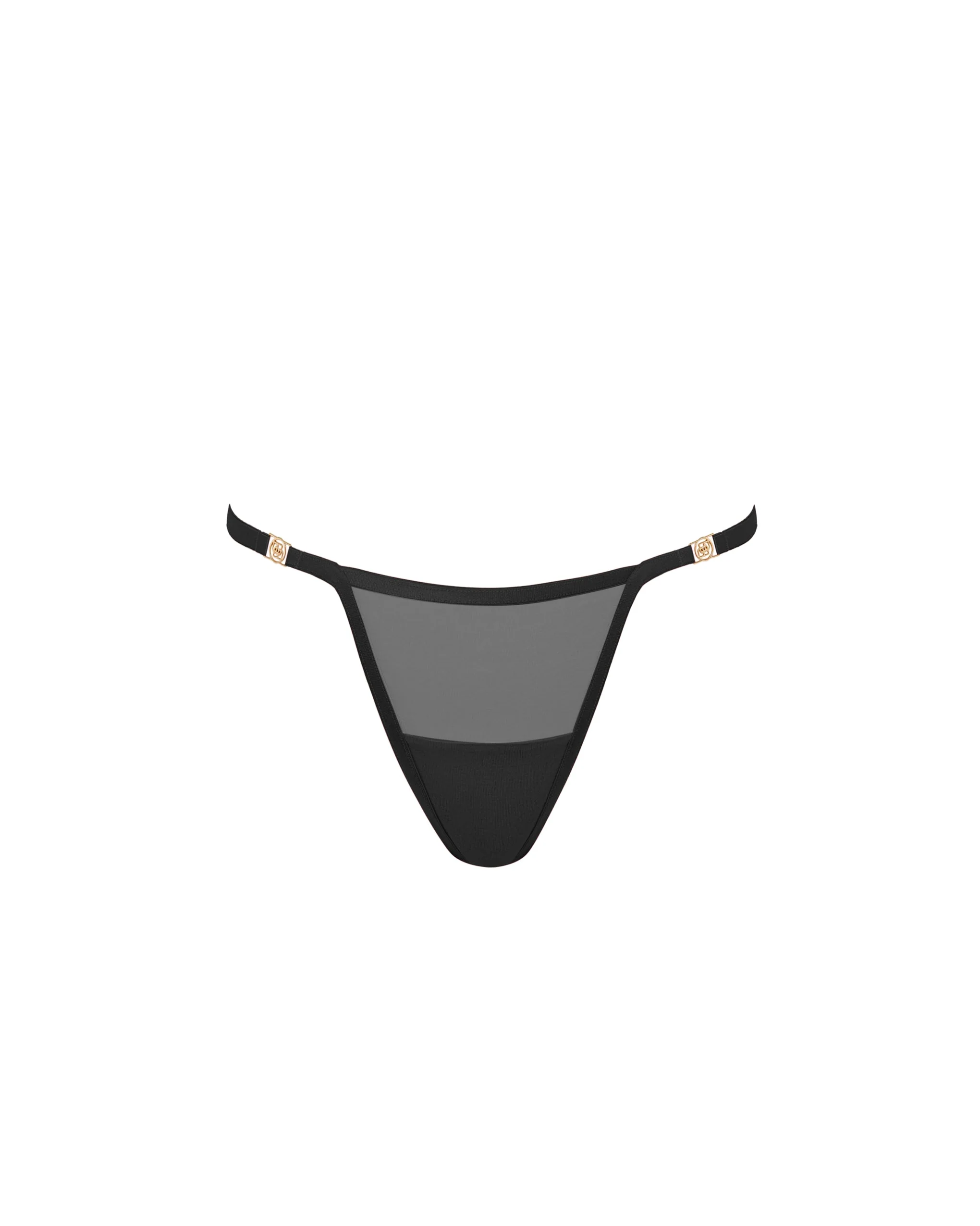 Tali Mesh Thong Black - Image 5
