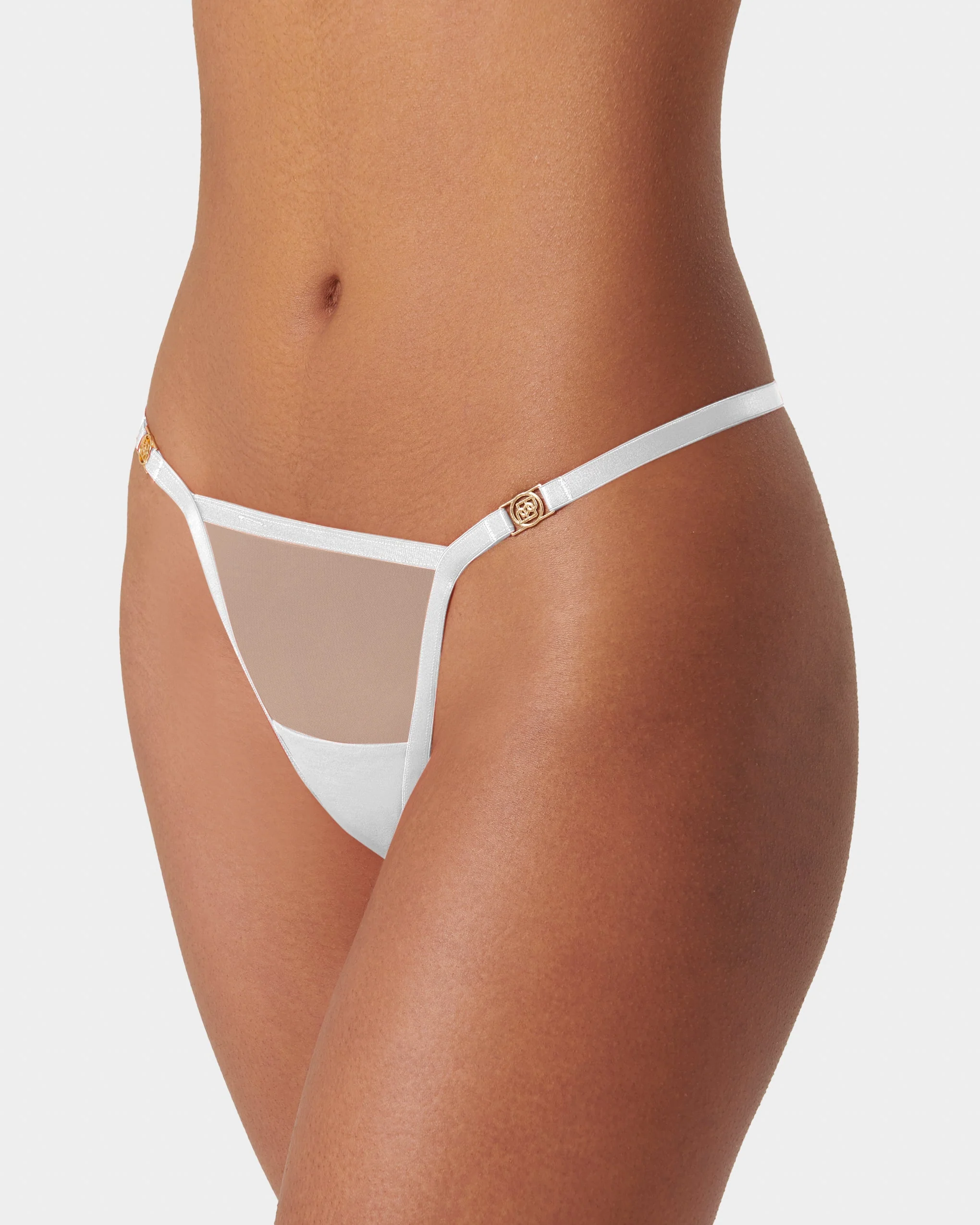 Tali Mesh Thong White - Image 2