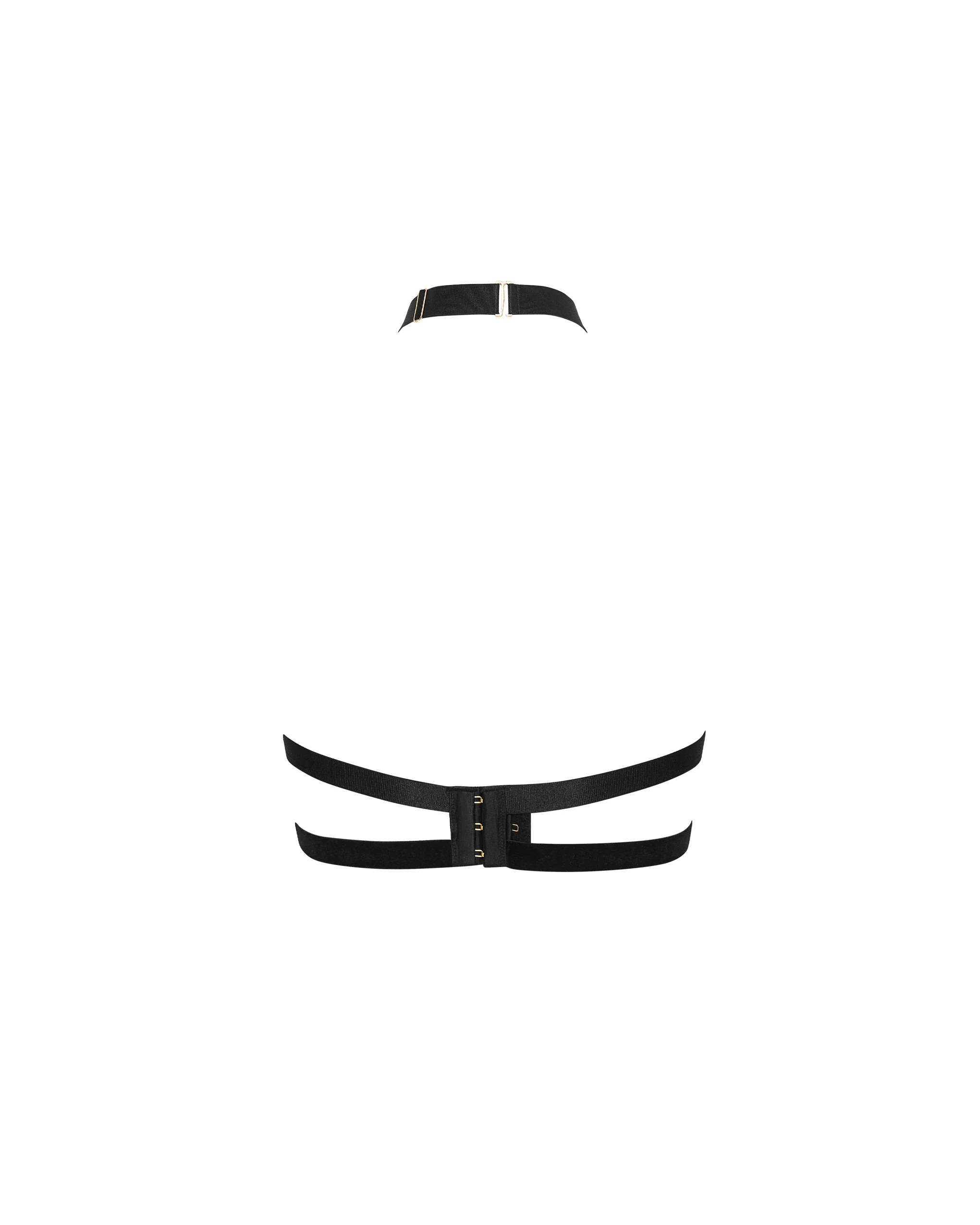 Thalia Open Harness Bra Black - Image 6