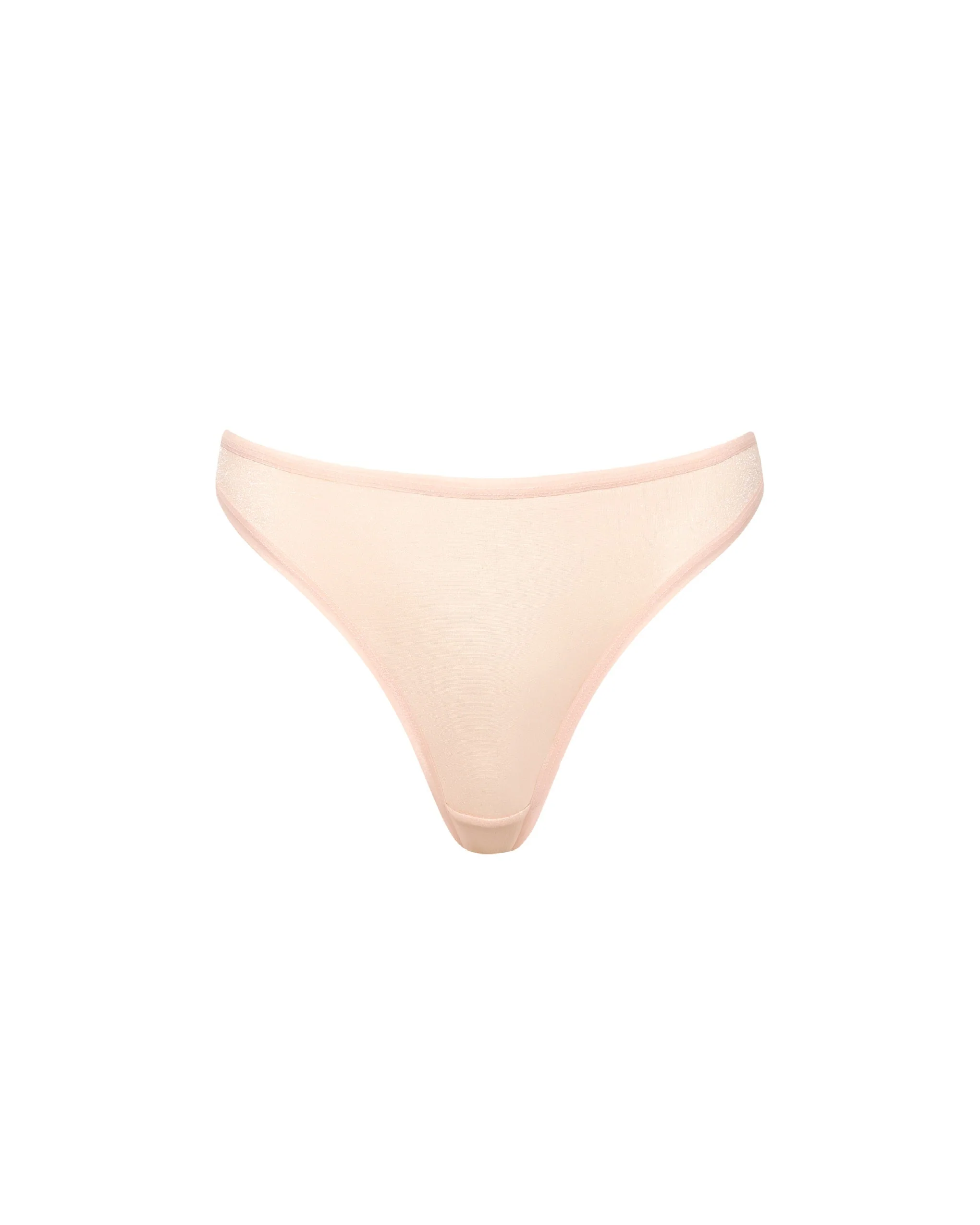 Thena High-Waist Thong Frosted Caramel - Image 5