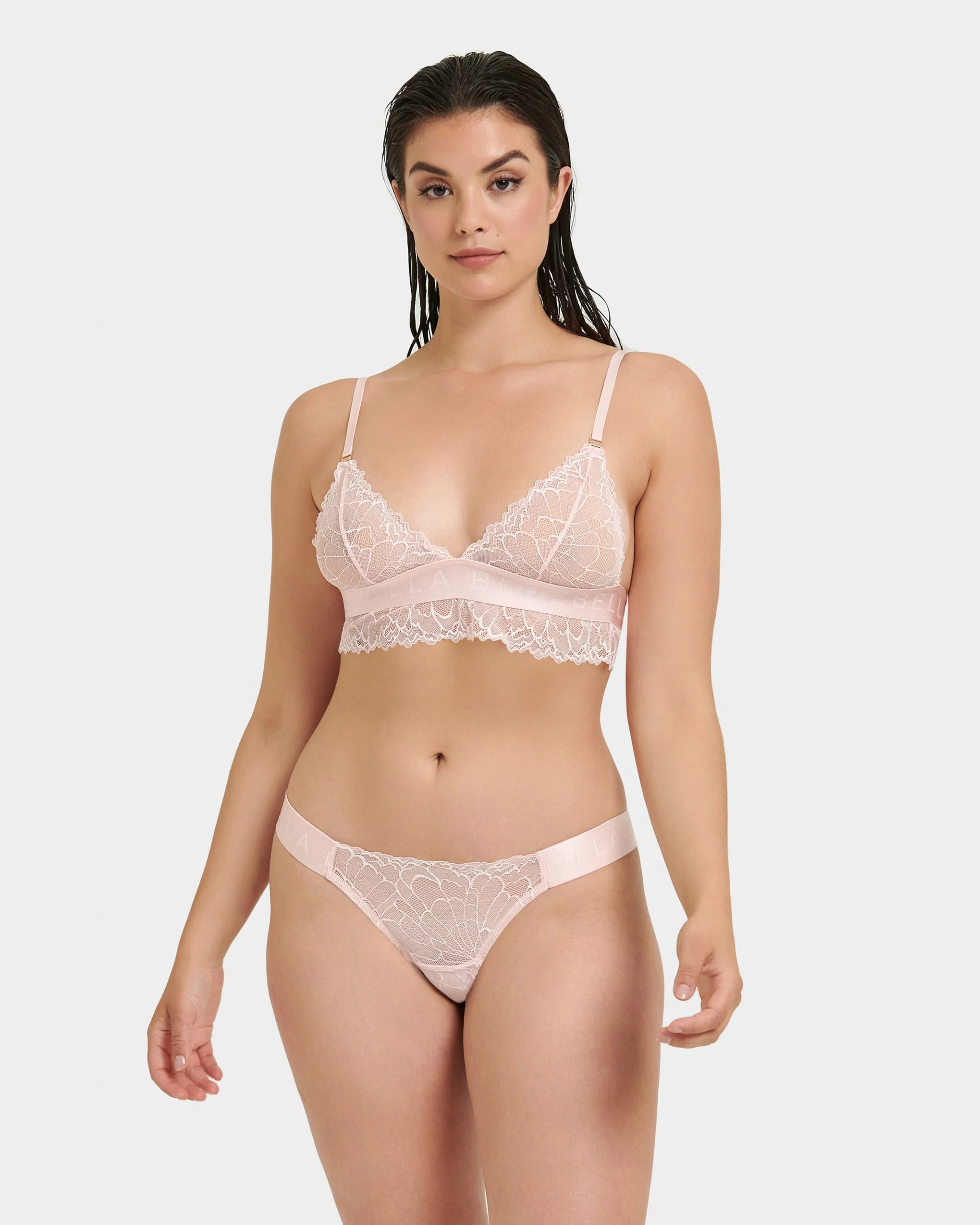 Tori Soft Bralette Pale Pink - Image 11