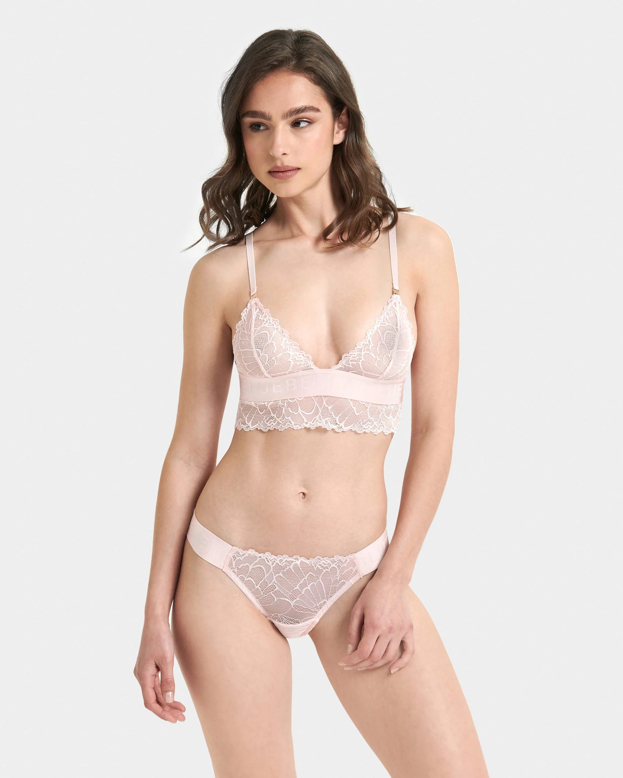 Tori Soft Bralette Pale Pink - Image 2