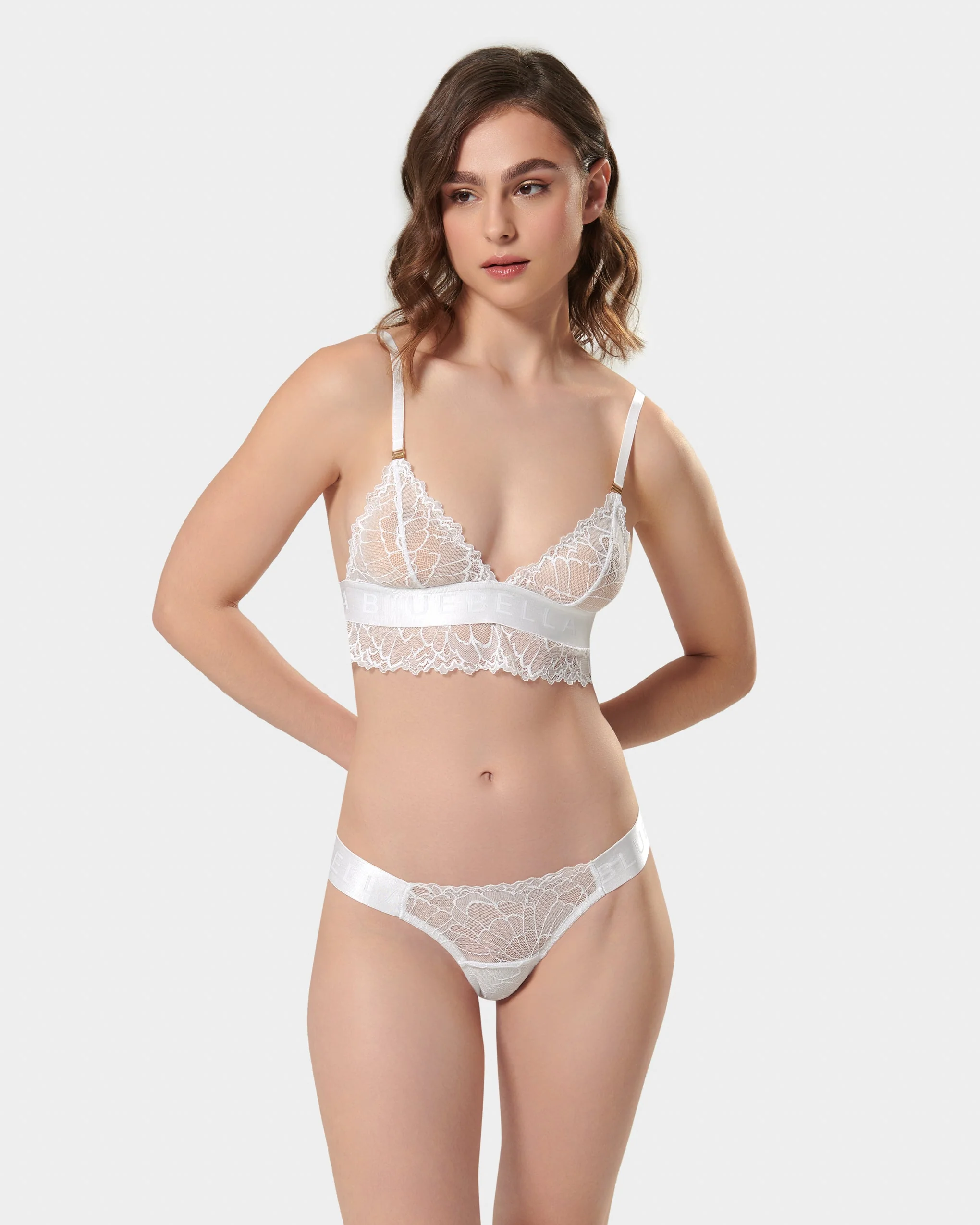 Tori Soft Bralette White - Image 2