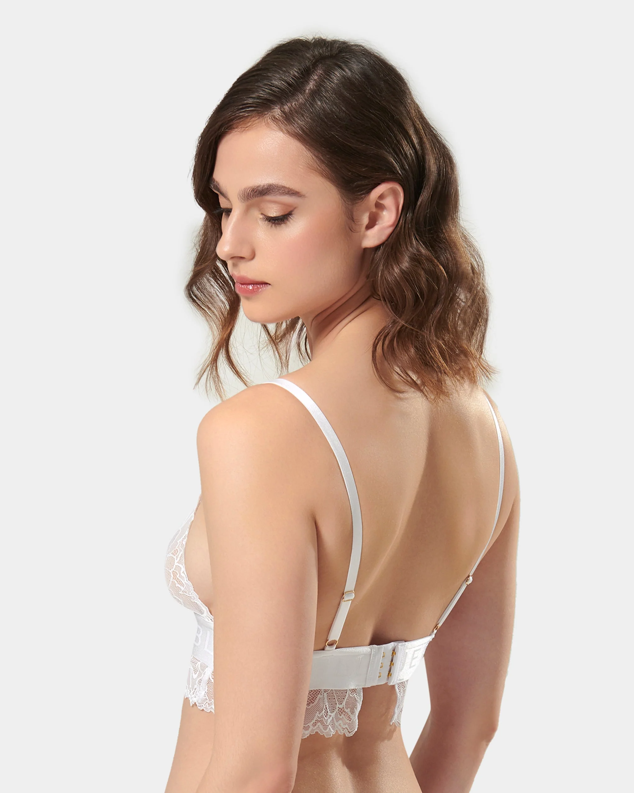Tori Soft Bralette White - Image 3