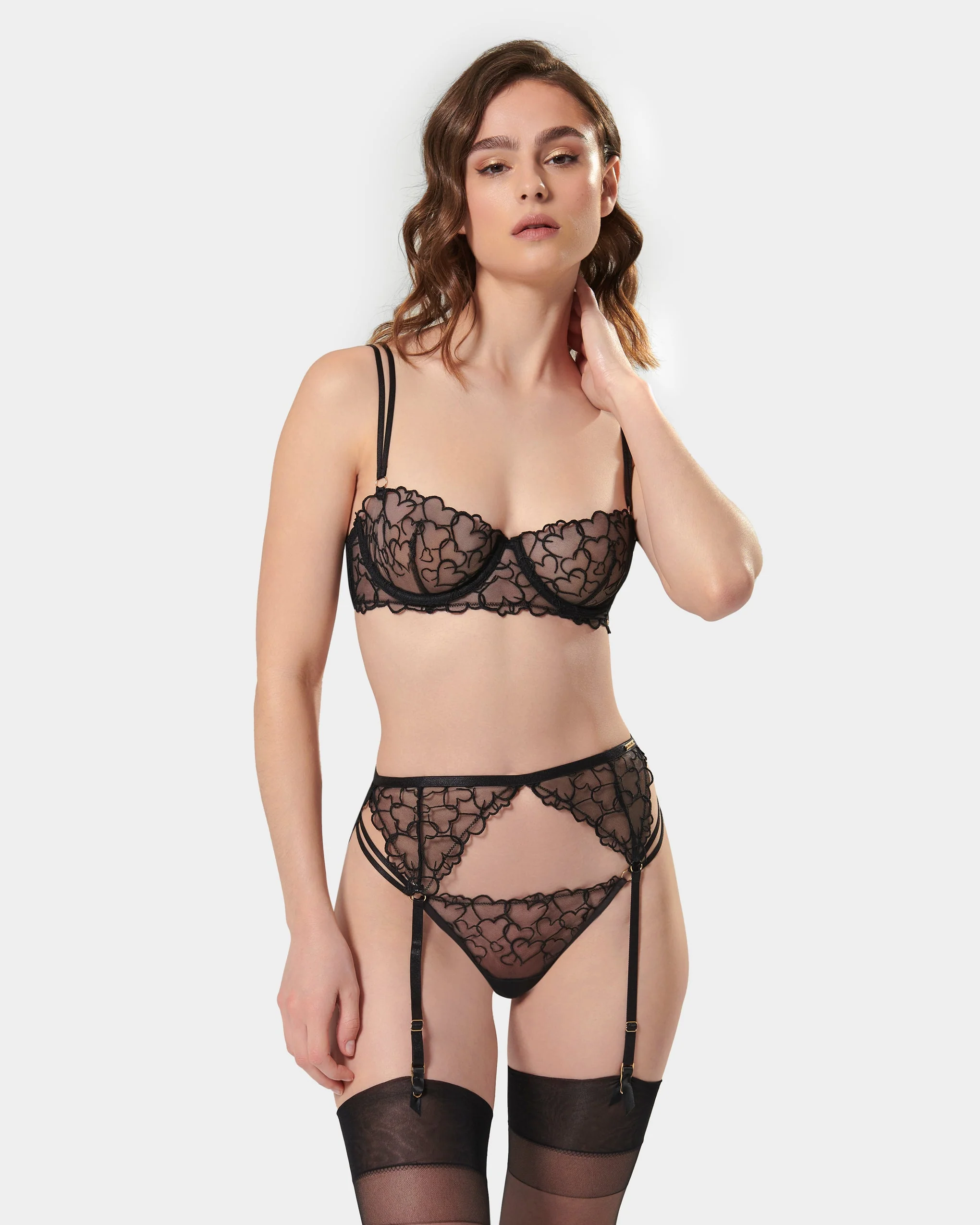 Valentina Suspender Black - Image 2