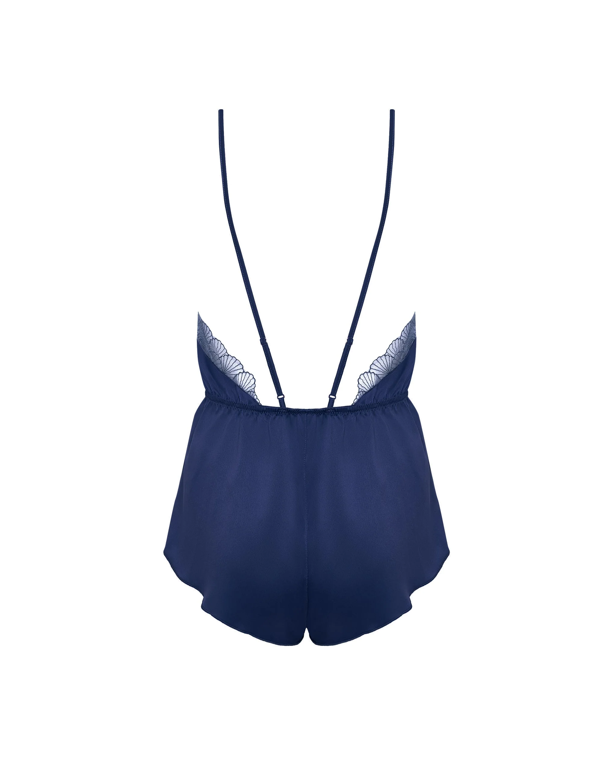 Vermont Luxury Satin Teddy Navy Blue - Image 6