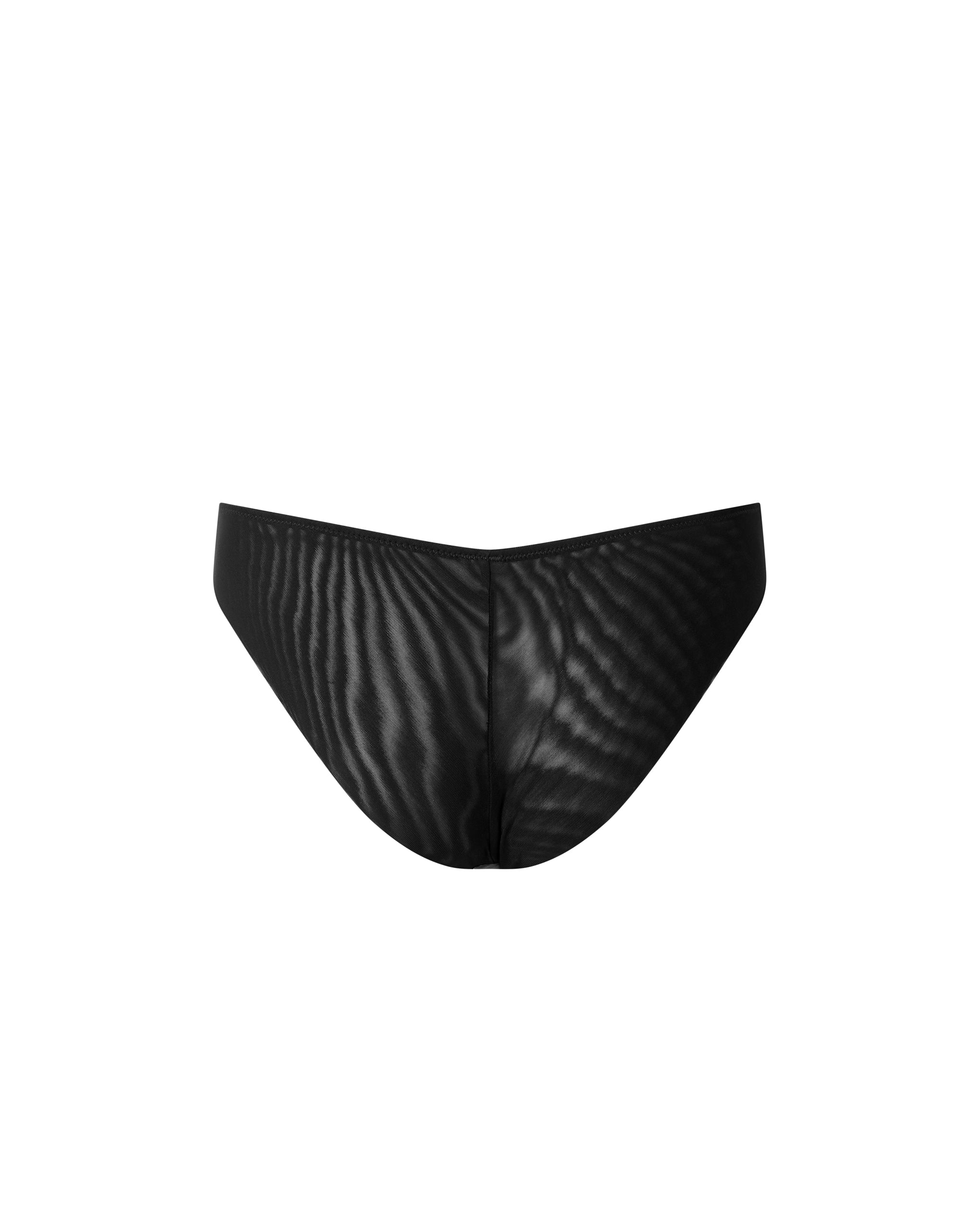 Verona Satin Brief Black - Image 6